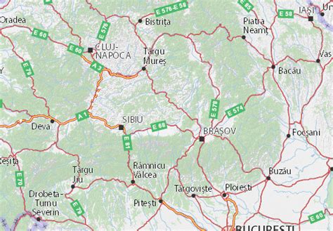 via michelin maps|MICHELIN Romania map .
